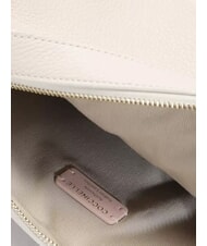 COCCINELLE TEBE Petit sac en cuir textur&eacute; blanc - Sacs pour Femme - 4