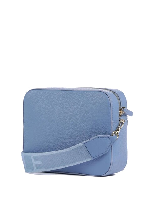 TEBE Petit sac en cuir textur&eacute; bleu - Sacs pour Femme