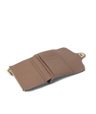 COCCINELLE BEAT SOFT Portefeuille moyen en cuir martel&eacute; - Portefeuilles Femme