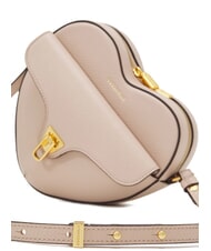 COCCINELLE BEAT SOFT Petit sac en cuir en forme de c&oelig;ur rosaces - Sacs pour Femme - 3