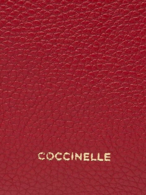 TEBE Sac &agrave; bandouli&egrave;re en cuir textur&eacute; rubis - Sacs pour Femme