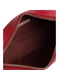 COCCINELLE TEBE Sac &agrave; bandouli&egrave;re en cuir textur&eacute; rubis - Sacs pour Femme - 5
