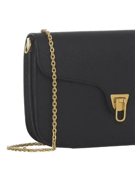 BEAT SOFT Sac bandouli&egrave;re, en cuir Noir - Sacs pour Femme