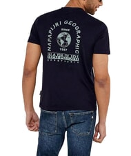NAPAPIJRI S-DATI T-shirt en coton blu marine - T-shirt - 2