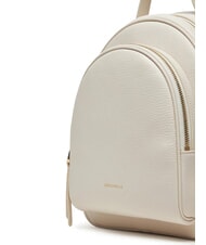 COCCINELLE MALORY  Sac &agrave; dos en cuir blanc - Sacs pour Femme - 4