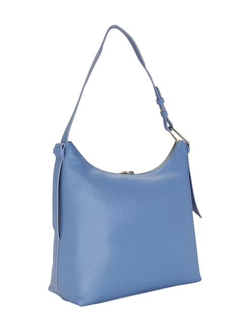 MALORY Sac bandouli&egrave;re en cuir martel&eacute; bleu - Sacs pour Femme