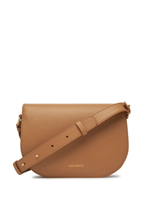 DEW Sac bandouli&egrave;re en cuir martel&eacute; peaux - Sacs pour Femme