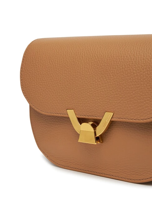 DEW Sac bandouli&egrave;re en cuir martel&eacute; peaux - Sacs pour Femme