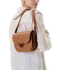 COCCINELLE DEW Sac bandouli&egrave;re en cuir martel&eacute; peaux - Sacs pour Femme - 5