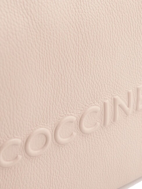 MYRTHA MAXI LOG Sac de courses en cuir martel&eacute; rosaces - Sacs pour Femme