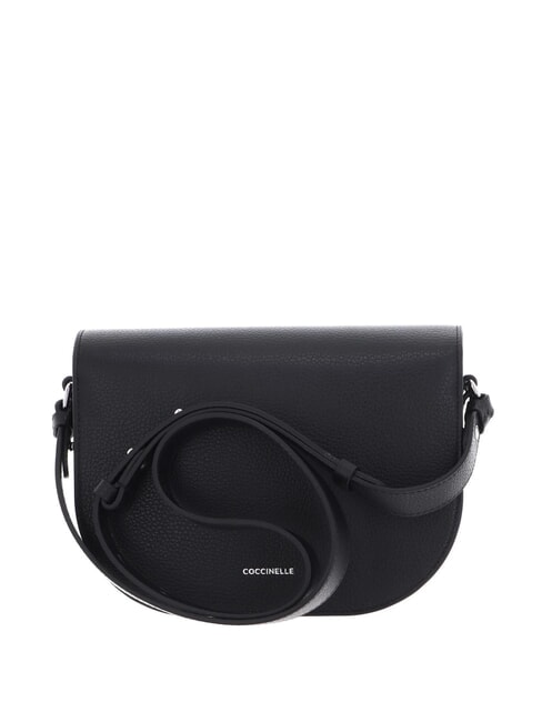 DEW Mini sac bandouli&egrave;re en cuir Noir - Sacs pour Femme