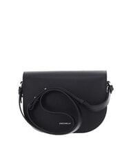 COCCINELLE DEW Mini sac bandouli&egrave;re en cuir Noir - Sacs pour Femme - 4
