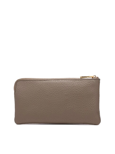 ALIAS  Pochette en cuir taupe chaud - Sacs pour Femme