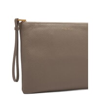 COCCINELLE ALIAS Pochette en cuir avec manchette taupe chaud - Sacs pour Femme - 3