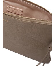 COCCINELLE ALIAS Pochette en cuir avec manchette taupe chaud - Sacs pour Femme - 4