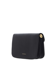 COCCINELLE BEAT SOFT RIBB  Sac bandouli&egrave;re, en cuir Noir - Sacs pour Femme - 3