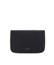 COCCINELLE BEAT SOFT RIBB  Sac bandouli&egrave;re, en cuir Noir - Sacs pour Femme - 4