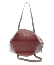 COCCINELLE GLEEN Sac shopping en cuir taupe chaud - Sacs pour Femme - 6