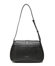 COCCINELLE HIMMA Sac bandouli&egrave;re en cuir martel&eacute; Noir - Sacs pour Femme - 2