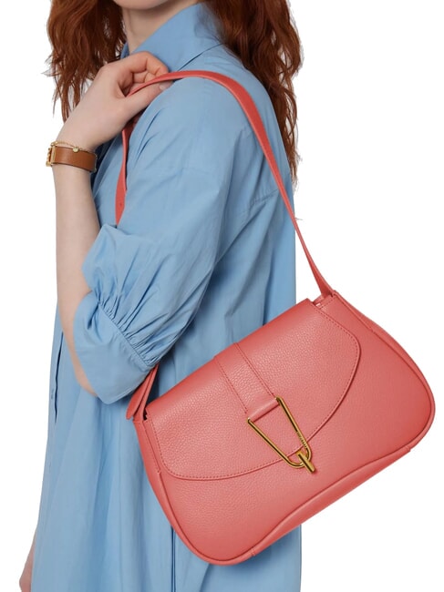 HIMMA Sac bandouli&egrave;re en cuir martel&eacute; pot - Sacs pour Femme