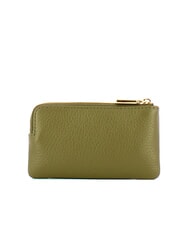 COCCINELLE METALLIC SOFT Porte-monnaie enveloppe vert laurier - Portefeuilles Femme - 2