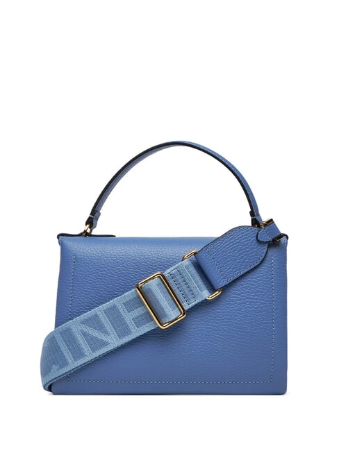 ARLETTIS SIGNATURE Sac &agrave; main en cuir martel&eacute; bleu - Sacs pour Femme