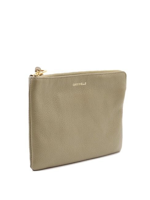 ALIAS Pochette en cuir vert laurier - Sacs pour Femme
