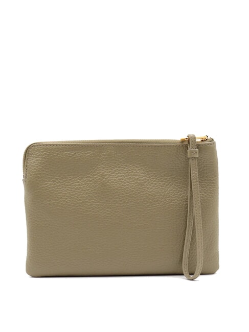 ALIAS Pochette en cuir vert laurier - Sacs pour Femme
