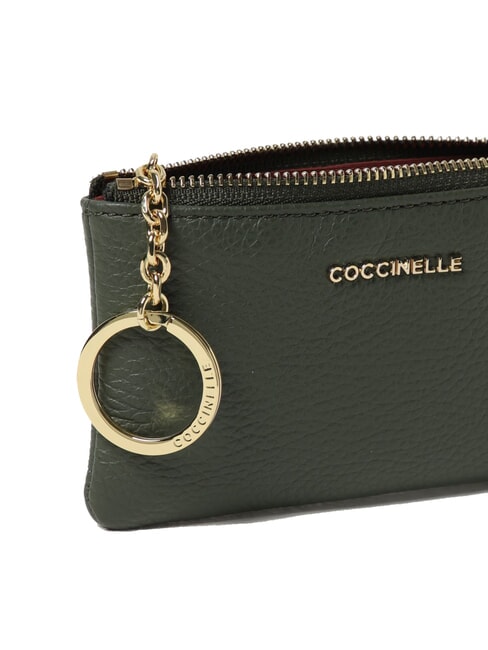 METALLIC SOFT Porte-monnaie enveloppe algues - Portefeuilles Femme