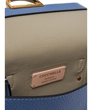 COCCINELLE ARLETTIS Signature Mini sac &agrave; main, avec bandouli&egrave;re bleu - Sacs pour Femme - 6