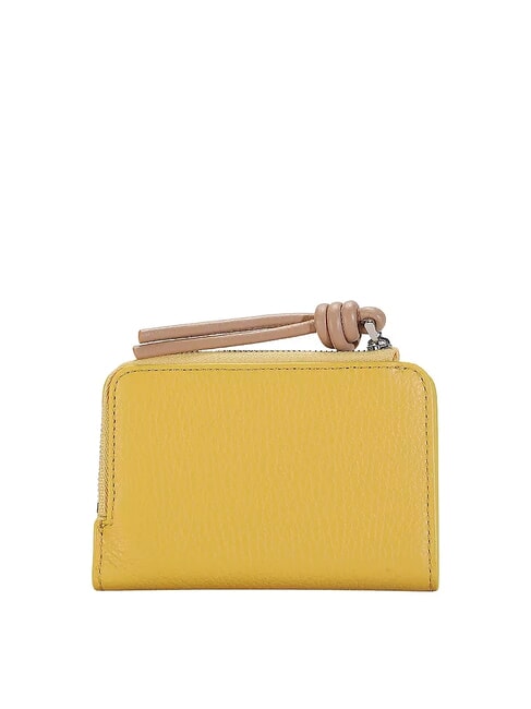 MYRTHA MAXI LOG Portefeuille en cuir &agrave; fermeture &eacute;clair de taille moyenne pi poudr&eacute; / taupe - Portefeuilles Femme