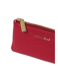 COCCINELLE METALLIC SOFT Porte-monnaie enveloppe sangria - Portefeuilles Femme - 2