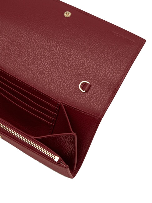 METALLIC SOFT Pochette en cuir avec bandouli&egrave;re Brandy - Sacs pour Femme