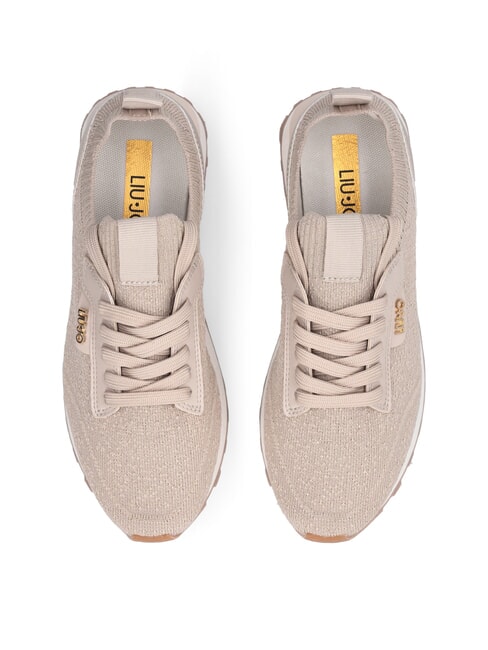 EVELYN 916 Baskets chaussettes corde brillante - Chaussures Femme