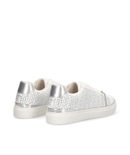 LIUJO KIKI 01 Baskets avec logo enti&egrave;rement en strass blanche - Chaussures Femme - 4