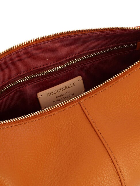 ABIGAIL Sac bandouli&egrave;re en cuir martel&eacute; CUIR - Sacs pour Femme