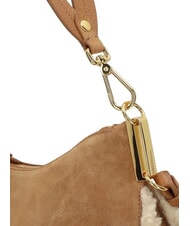 COCCINELLE SUNUP ECO SHEARLING Sac bandouli&egrave;re avec bandouli&egrave;re r&eacute;cif / p&ecirc;che - Sacs pour Femme - 4