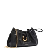 COCCINELLE ISABELA Sac en cuir avec bandouli&egrave;re en m&eacute;tal Noir - Sacs pour Femme - 2