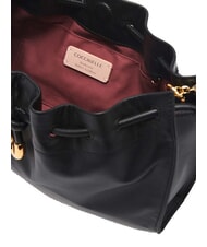 COCCINELLE ISABELA Sac en cuir avec bandouli&egrave;re en m&eacute;tal Noir - Sacs pour Femme - 4