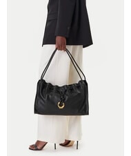 COCCINELLE ISABELA sac bandouli&egrave;re en cuir souple Noir - Sacs pour Femme - 5