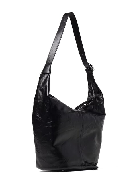 FERNANDA WRINK sacoche en cuir Noir - Sacs pour Femme