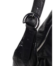 COCCINELLE FERNANDA WRINK sacoche en cuir Noir - Sacs pour Femme - 3