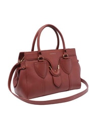 COCCINELLE YORK Sac &agrave; main en cuir avec bandouli&egrave;re Brandy - Sacs pour Femme - 2