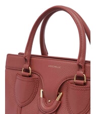 COCCINELLE YORK Sac &agrave; main en cuir avec bandouli&egrave;re Brandy - Sacs pour Femme - 4
