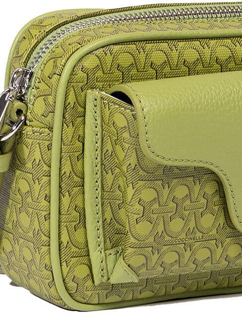 BEAT COAT MONO Sac bandouli&egrave;re imprim&eacute; or en m&eacute;tal imp&eacute;rial - Sacs pour Femme