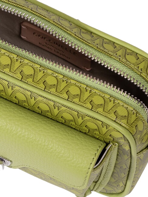 BEAT COAT MONO Sac bandouli&egrave;re imprim&eacute; or en m&eacute;tal imp&eacute;rial - Sacs pour Femme