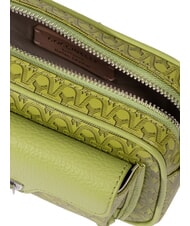 COCCINELLE BEAT COAT MONO Sac bandouli&egrave;re imprim&eacute; or en m&eacute;tal imp&eacute;rial - Sacs pour Femme - 4