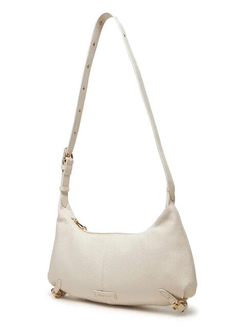 ABIGAIL  Sac bandouli&egrave;re, en cuir blanc - Sacs pour Femme