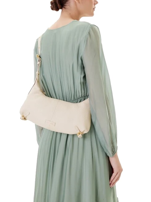 ABIGAIL  Sac bandouli&egrave;re, en cuir blanc - Sacs pour Femme