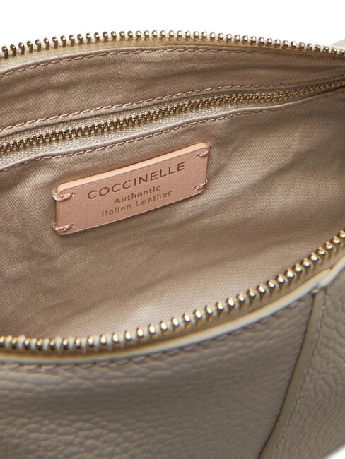 ABIGAIL  Sac bandouli&egrave;re, en cuir blanc - Sacs pour Femme